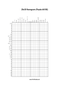 Nonogram - 20x30 - A188 Print Puzzle