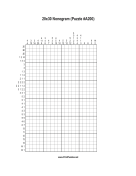 Nonogram - 20x30 - A200 Print Puzzle