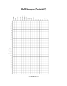 Nonogram - 20x30 - A37 Print Puzzle