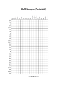 Nonogram - 20x30 - A60 Print Puzzle