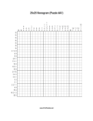 Nonogram - 25x25 - A1