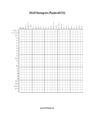 Nonogram - 25x25 - A133 Print Puzzle