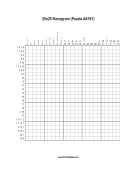 Nonogram - 25x25 - A161 Print Puzzle