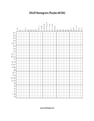 Nonogram - 25x25 - A184 Print Puzzle