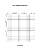 Nonogram - 25x25 - A188 Print Puzzle