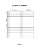 Nonogram - 25x25 - A205 Print Puzzle
