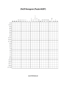 Nonogram - 25x25 - A207 Print Puzzle
