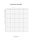 Nonogram - 25x25 - A26 Print Puzzle
