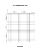 Nonogram - 25x25 - A86 Print Puzzle
