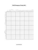 Nonogram - 30x30 - A1 Print Puzzle