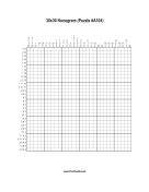 Nonogram - 30x30 - A104 Print Puzzle