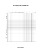 Nonogram - 30x30 - A105 Print Puzzle