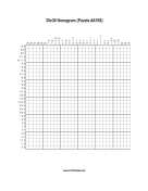 Nonogram - 30x30 - A108 Print Puzzle