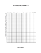 Nonogram - 30x30 - A117 Print Puzzle