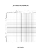Nonogram - 30x30 - A120 Print Puzzle