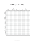 Nonogram - 30x30 - A121 Print Puzzle