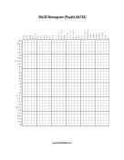 Nonogram - 30x30 - A124 Print Puzzle