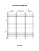 Nonogram - 30x30 - A125 Print Puzzle