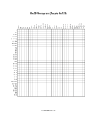 Nonogram - 30x30 - A129 Print Puzzle