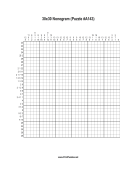 Nonogram - 30x30 - A143 Print Puzzle