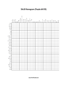 Nonogram - 30x30 - A155 Print Puzzle