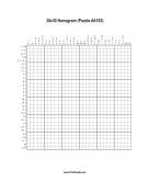 Nonogram - 30x30 - A163 Print Puzzle