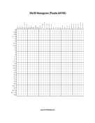 Nonogram - 30x30 - A164 Print Puzzle