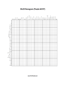 Nonogram - 30x30 - A167 Print Puzzle