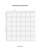 Nonogram - 30x30 - A172 Print Puzzle
