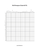 Nonogram - 30x30 - A176 Print Puzzle