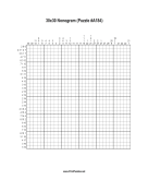 Nonogram - 30x30 - A184 Print Puzzle