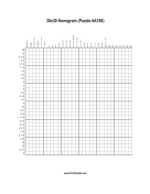 Nonogram - 30x30 - A186 Print Puzzle