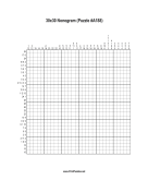 Nonogram - 30x30 - A188 Print Puzzle