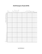 Nonogram - 30x30 - A190 Print Puzzle