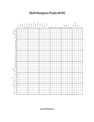 Nonogram - 30x30 - A193 Print Puzzle