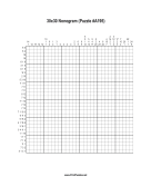 Nonogram - 30x30 - A195 Print Puzzle