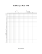 Nonogram - 30x30 - A196 Print Puzzle