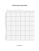 Nonogram - 30x30 - A198 Print Puzzle