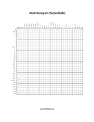 Nonogram - 30x30 - A204 Print Puzzle