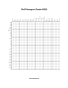 Nonogram - 30x30 - A205 Print Puzzle