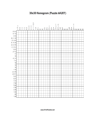 Nonogram - 30x30 - A207 Print Puzzle