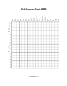 Nonogram - 30x30 - A208 Print Puzzle
