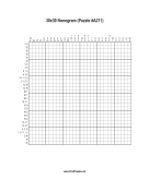 Nonogram - 30x30 - A211 Print Puzzle