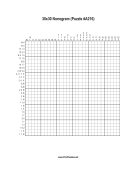 Nonogram - 30x30 - A216 Print Puzzle