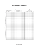 Nonogram - 30x30 - A218 Print Puzzle