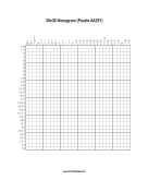 Nonogram - 30x30 - A251 Print Puzzle