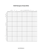 Nonogram - 30x30 - A32 Print Puzzle