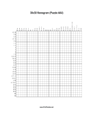 Nonogram - 30x30 - A4