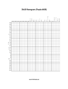 Nonogram - 30x30 - A59 Print Puzzle