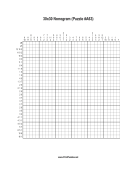 Nonogram - 30x30 - A63 Print Puzzle